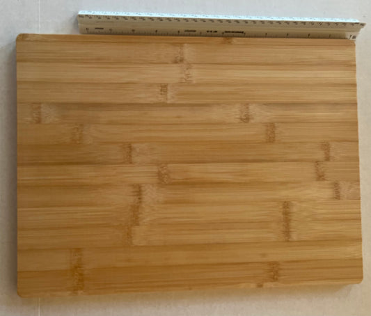 Hibiscus Bamboo Cutting Board