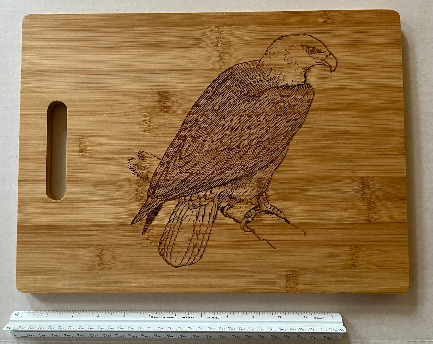 American Eagle Bamboo Cutting Board