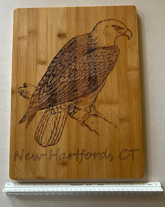 Bald Eagle New Hartford Cutting Board