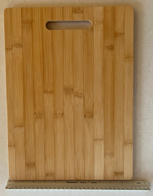 Bamboo Nuthatch Cutting Board